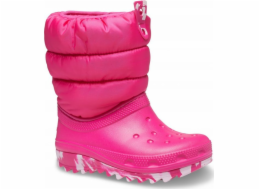 Crocs Crocs Classic Neo Puff Boot Toddler 207683-6X0 Růžová 27/28