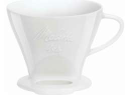 Porcelánový překapávač na kávu Melitta Melitta 1x4 - Bílý