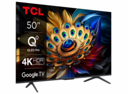 TCL 50C655 SMART TV 50" QLED/4K UHD/Direct LED/3xHDMI/USB/LAN/GoogleTV