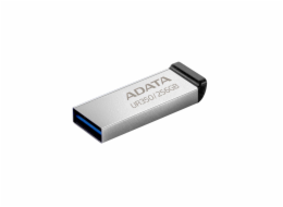 ADATA Flash Disk 256GB UR350, USB 3.2, stříbrno-černá