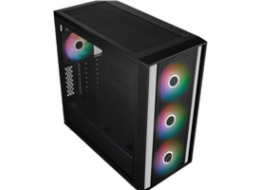 Cooler Master case MasterBox 600, bez zdroje, 3x 140mm ARGB Fan, 1x 120mm ARGB Fan, černá