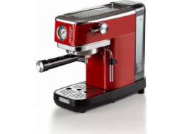 Ariete 1381/13 Coffee Slim Machine Pákový kávovar, červený