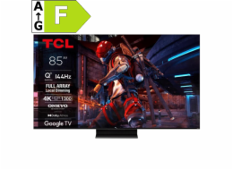 TCL 85C745 SMART TV 85" QLED/4K UHD/Full Array LED/144Hz/4xHDMI/USB/LAN/Google TV