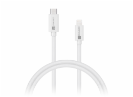 CONNECT IT Wirez kabel USB-C -> Lightning, 27 W, 1 m, BÍLÁ