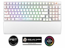 ASUS klávesnice ROG STRIX SCOPE II 96 WL WHITE/NXSW/US/PBT