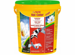 Sera Koi Color Large 21 l, granule - základní krmivo pro Koi