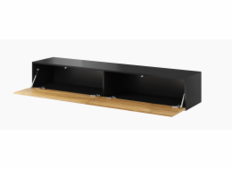 Cama TV Stand VIGO 180 30/180/40 black/wotan oak