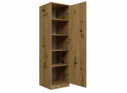 Topeshop SD-50 ARTISAN KPL bedroom wardrobe/closet 5 shelves 1 door(s) Oak