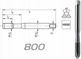 Fanar THREAD UNF 3/8-24 DIN-371B (2B) HSSE 800