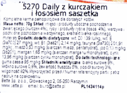 Almo Nature Daily Chicken s lososem 70g