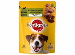 PEDIGREE Dospělá směs jehněčího a jaterního - vlhké krmivo pro psy - 100 g