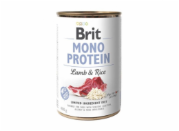 BRIT Mono Protein jagnięcina i brązowy ryż - mokra karma dla psa - 400 g