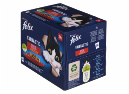 Felix Fantastické country příchutě v želé - Mokré krmivo pro kočky - 24x 85g