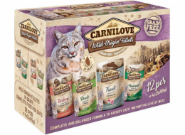 Carnilove cat pouch MULTIPACK (12x85g) kapsičky pro kočky