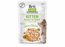 BRIT Care Cat Kitten Choice Pouch - vlhké krmivo pro kočky - 85 g