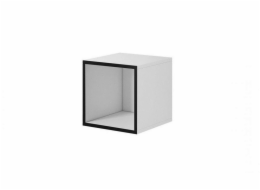 Cama sestava obývacího pokoje ROCO 8 (2xRO3 + 4xRO6) bílá/černá/bílá