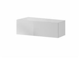 Cama Obývací skříň sestava VIGO SLANT 4 bílá/bílý lesk