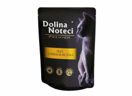 DOLINA NOTECI Premium Chicken Breast Fillet - vlhké krmivo pro kočky - 85 g