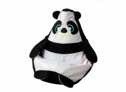 Sako taška pouffe Panda černá a bílá XL 130 x 90 cm