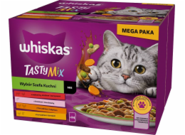 WHISKAS Adult Chef s Choice in sauce - mokré krmivo pro kočky - 24x85 g