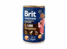 BRIT Premium by Nature Lamb with Pohanka - Mokré krmivo pro psy - 400 g