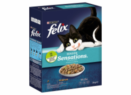 PURINA Felix Seaside Sensations Salmon - suché krmivo pro kočky - 1kg