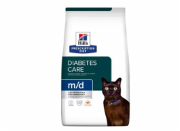 HILL S PD M/D Diabetes Care Chicken - suché krmivo pro kočky - 3kg