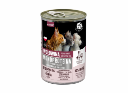 PET REPUBLIC Monoprotein Hovězí maso v omáčce - mokré krmivo pro kočky - 400g