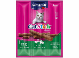 VITAKRAFT CatStick Classic Duck and rabbit - pamlsek pro kočky - 18g