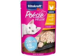 VITAKRAFT POESIE DELICE JUNIOR kuře - vlhké krmivo pro kočky - 85 g