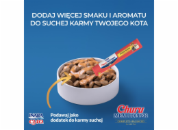 INABA Churu Meal Topper Chicken - pamlsek pro kočky - 4 x 14g