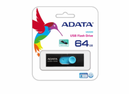 ADATA UV220 64GB USB2.0 Pendrive černá a modrá