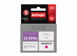 Activejet AB-3213MN inkoust do tiskárny Brother, Brother LC3213M náhradní; Supreme; 7 ml; magenta