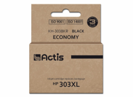 Actis KH-303BKR inkoust pro tiskárny HP, náhradní inkoust HP 303XL T6N04AE; Premium; 20 ml; 600 stran; černý