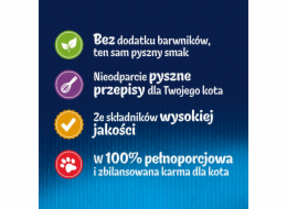 Felix Fantastické rybí příchutě v želé s tuňákem, lososem treskou a platýsem - (12x 85 g)