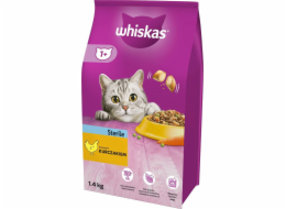 Whiskas 5900951259180 kočky suché krmivo 1,4 kg dospělé kuře