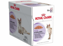 ROYAL CANIN FHN Sterilizované v omáčce - mokré krmivo pro dospělé kočky - 12x85g