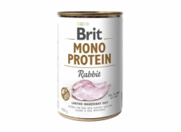 BRIT Mono Protein Rabbit - vlhké krmivo pro psy - 400g