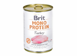 BRIT Mono Protein Turkey - mokré krmivo pro psy - 400 g