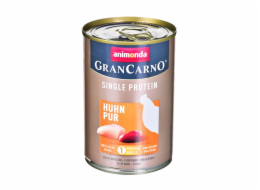 animonda GranCarno Single Protein příchuť: kuře - 400g plechovka