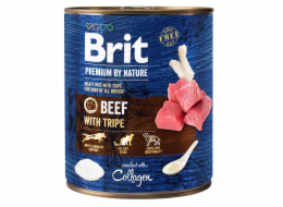 Brit Premium by Nature Beef with Tripes 800g konzerva pro psy