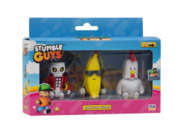 STUMBLE GUYS - MINI FIGURK - ZESTAW 3 FIGUREK VER.B