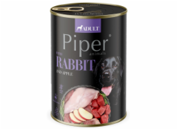 DOLINA NOTECI Piper Animals Rabbit and apple - mokré krmivo pro psy - 800g