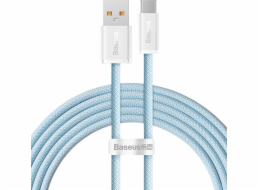 Kabel USB na USB-C Baseus řady Dynamic, 100 W, 2 m (modrý)