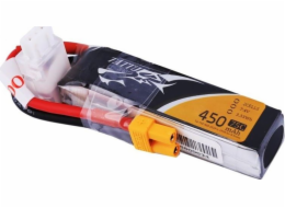 Baterie Tattu 450mAh 7,4V 75C 2S1P Long XT30