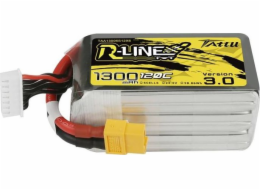 Baterie Tattu R-Line verze 3.0 1300mAh 22,2V 120C 6S1P XT60