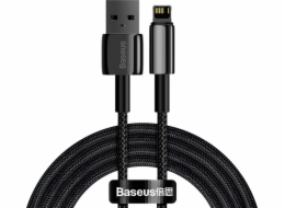 Baseus Tungsten Gold Cable USB to iP 2.4A 2m (černý)