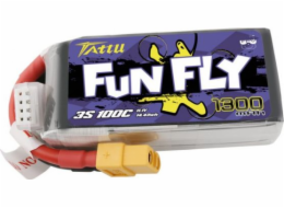 Baterie Tattu Funfly 1300mAh 11,1V 100C 3S1P