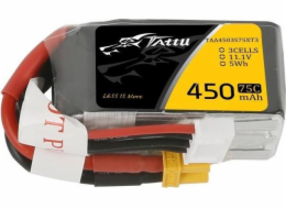 Baterie Tattu 450mAh 11,1V 75C 3S1P