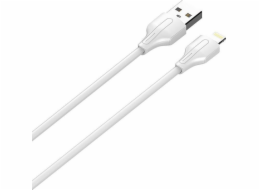Kabel USB na Lightning LDNIO LS542, 2,1 A, 2 m (bílý)